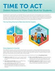 District Actions to Make Data Work for Students Thumbnail