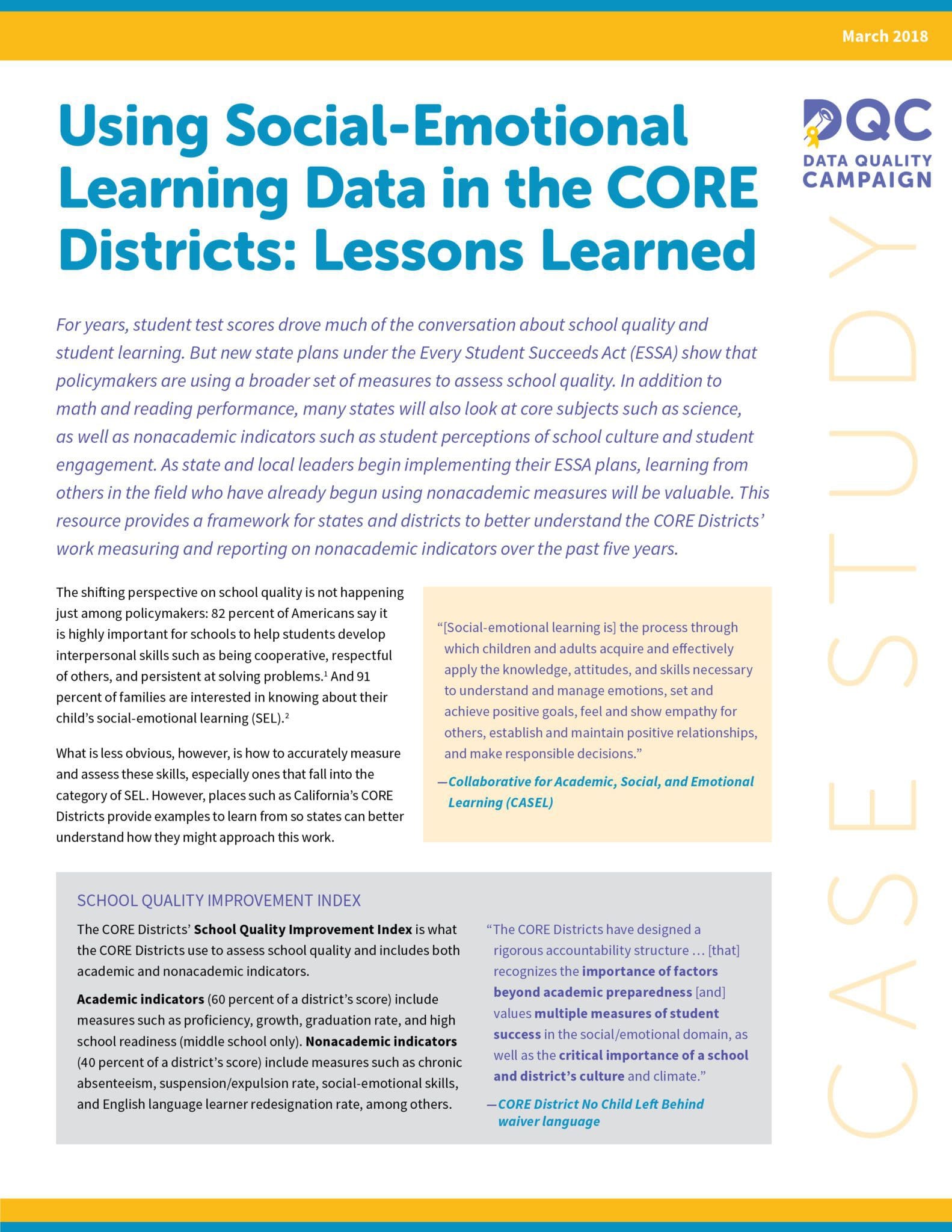 Social And Emotional Problems Related >> Using Social Emotional Learning Data In The Core Districts Lessons Social And Emotional Problems Related >> Using Social Emotional Learning Data In The Core Districts Lessons